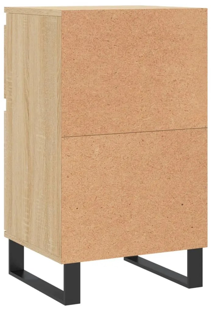 Credenza Rovere Sonoma 40x35x70 cm in Legno Multistrato