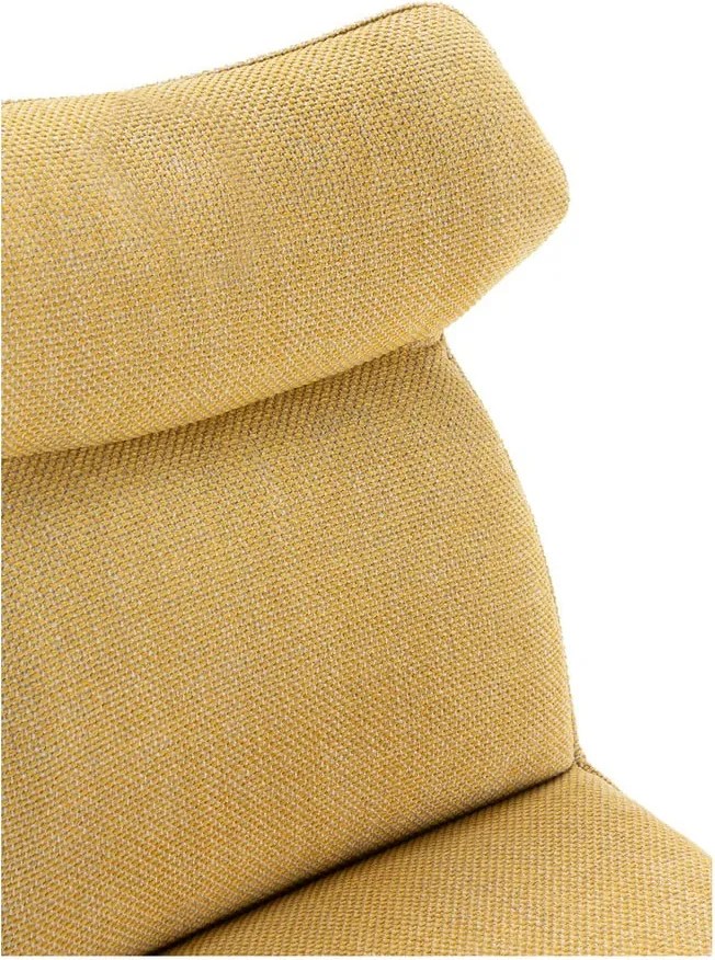 Set di 2 sedie da pranzo color senape Dara - Marckeric