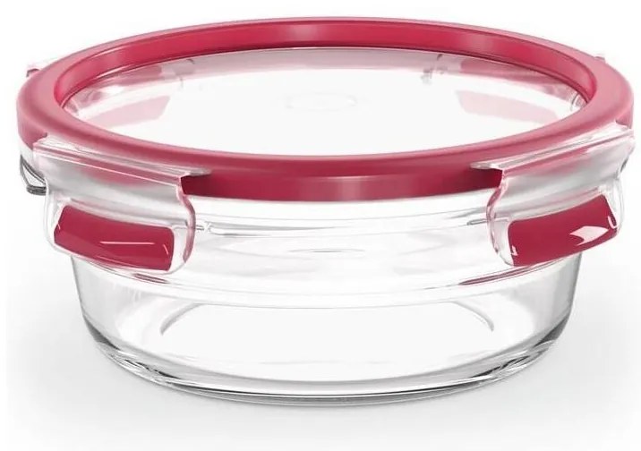 Tefal - Contenitore per alimenti 0,6 l MSEAL GLASS rosso/vetro