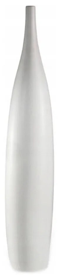 Vaso in ceramica bianco H 70 cm