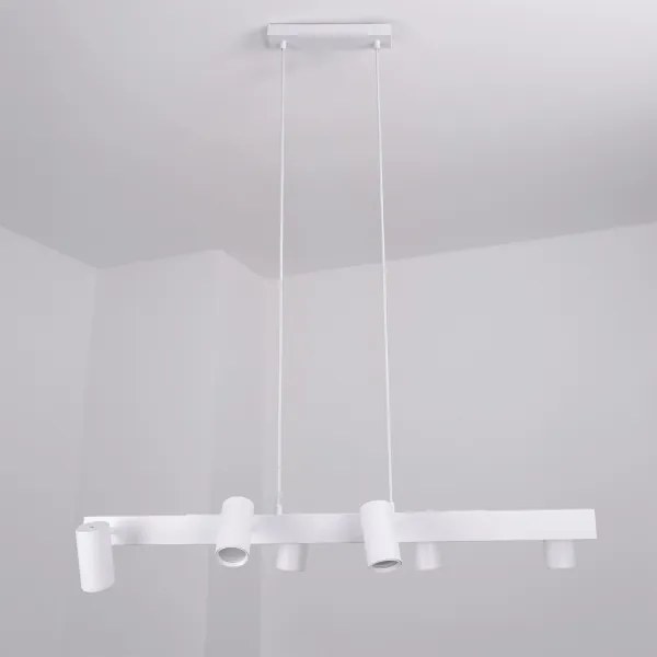 Brilagi - Lampadario a sospensione su cavo SELE 6xGU10/30W/230V bianco