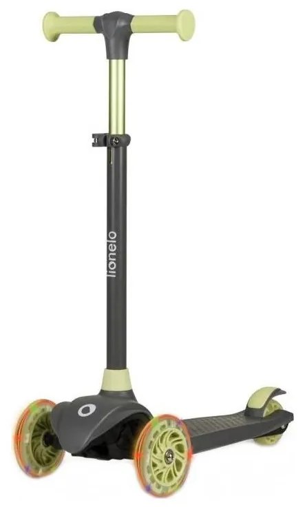 Lionelo - Per bambini scooter JESSY grigio/verde