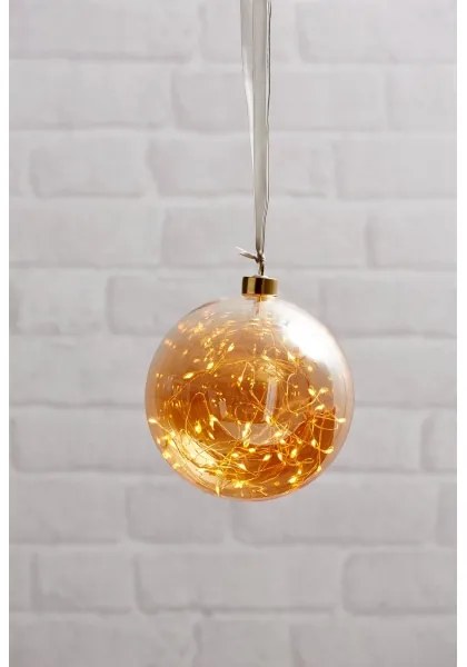 Eglo 410591 - Decorazione natalizia LED GLOW 40xLED/0,064W/2xAA d. 15 cm