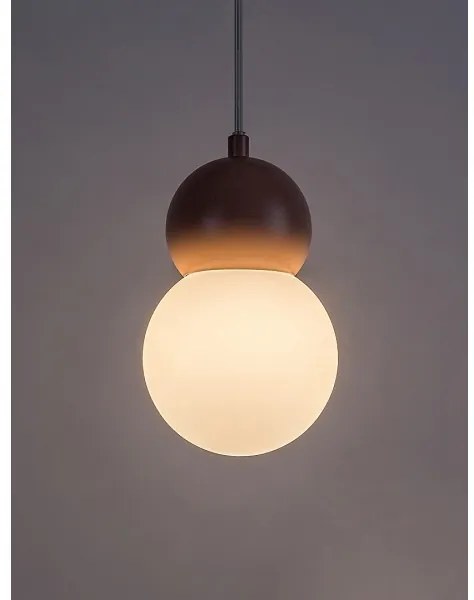 Rabalux 72280 - Lampadario a sospensione con filo GELLIA 1xG9/38W/230V rosa