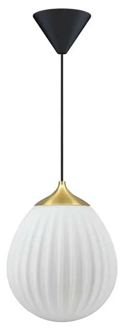 Around the World Lampada a Sospensione Mini Brushed Brass/White/Black - UMAGE