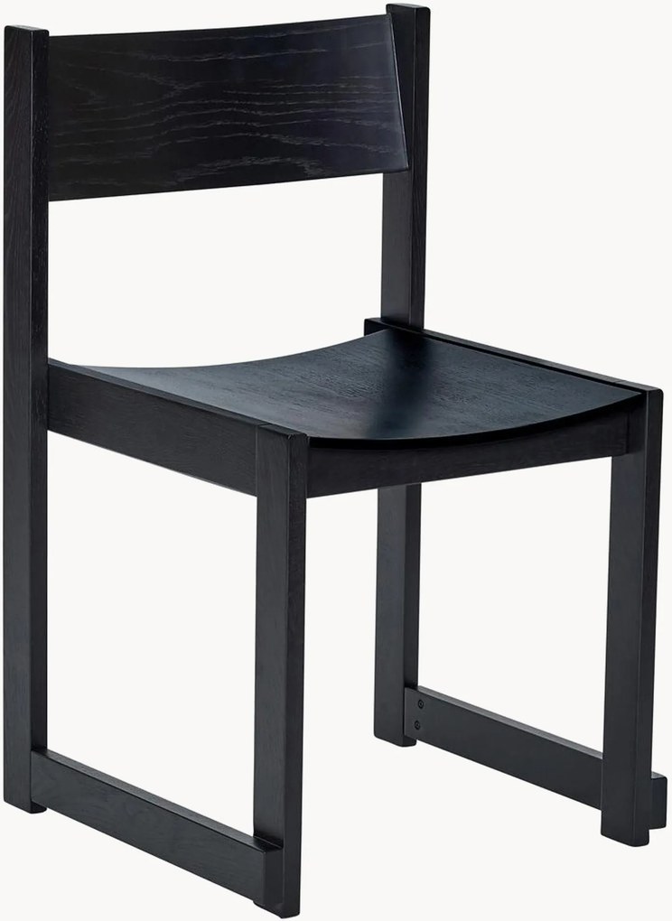 Sedia da pranzo in legno di quercia Forma