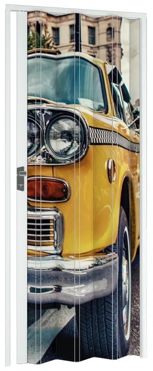 Porta a soffietto Car in pvc multicolore L 89.5 x H 214 cm
