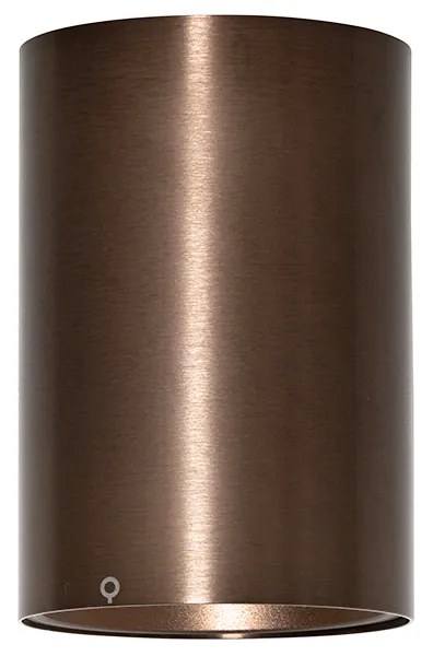 Faretto moderno bronzo scuro - Deep