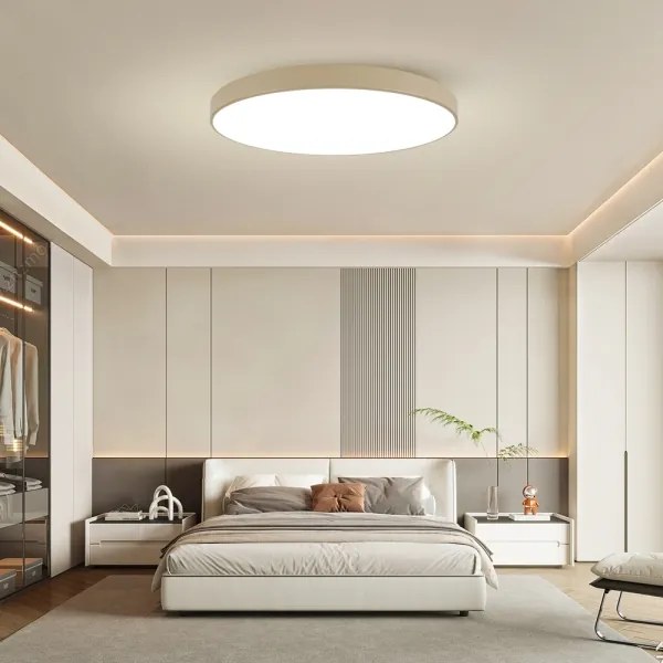 Brilagi-LED dimmerabile lampada POOL SMART LED/128W/230V 100 cm beige Wi-Fi Tuya+telecomando