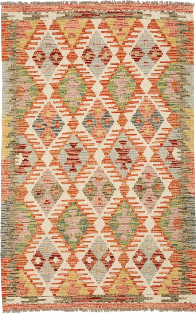 Kilim Tappeto 130 x 80 (Pakistan) Tessuto A Mano