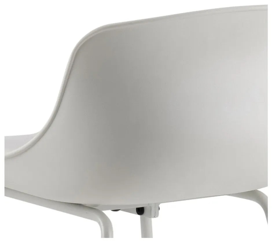 Sgabello da bar bianco (altezza della seduta 76 cm) Tina – Actona