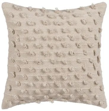 Cuscino Cotone Beige 45 x 45 cm