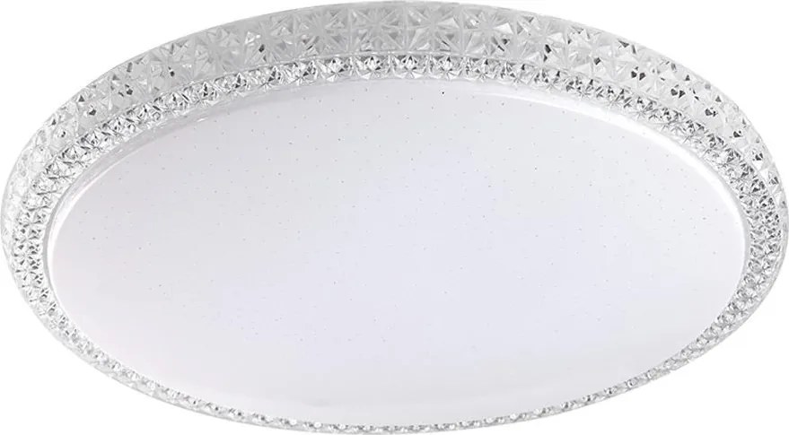 Prezent 71340 - Plafoniera LED dimmerabile AMBIA LED/40W/230V Ø 49,5 cm trasparente