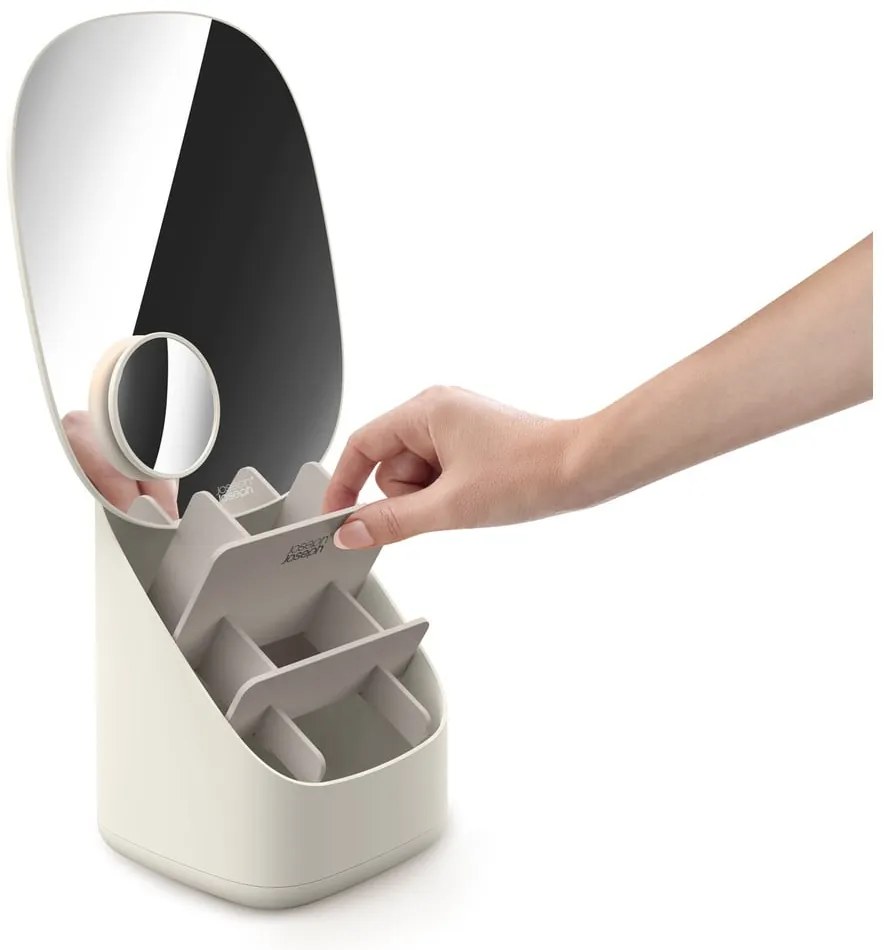 Specchio per make-up con ingrandimento (3x) 18,5x23 cm Viva – Joseph Joseph