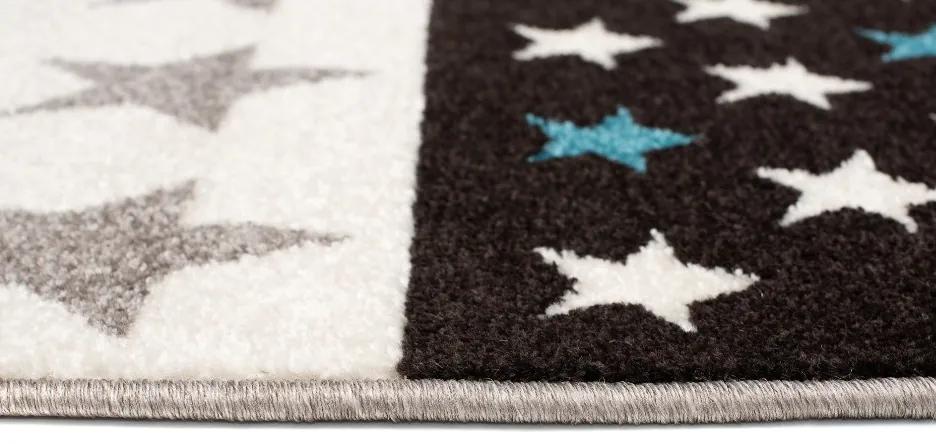 Adorabile tappeto blu con stelle Šírka: 200 cm  / Dĺžka: 300 cm