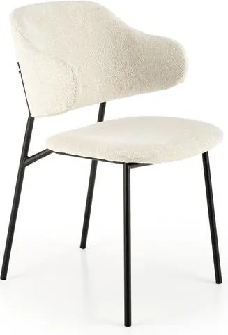 Sedia imbottita K497 crema