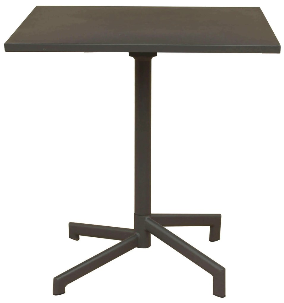 OPERA - set tavolo in metallo cm 70 x 70 x 73 h con 2 poltrone Maris