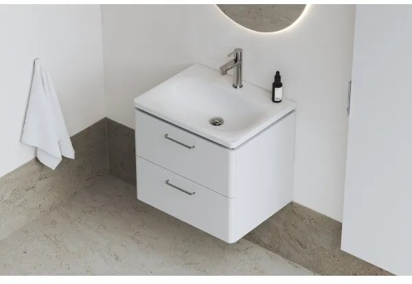 Ravak XJX01250000 - Lavabo da incasso BALANCE 50x46,5 cm ceramica/bianco