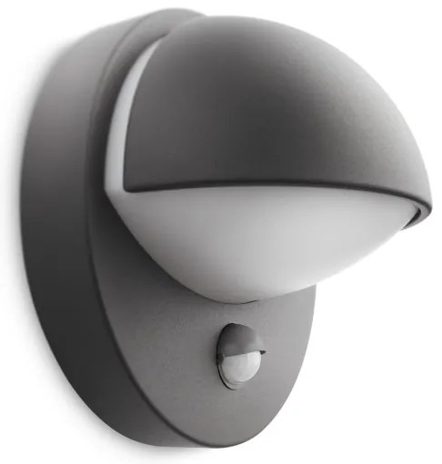 Philips - Applique da esterno con sensore JUNE 1xE27/12W/230V IP44