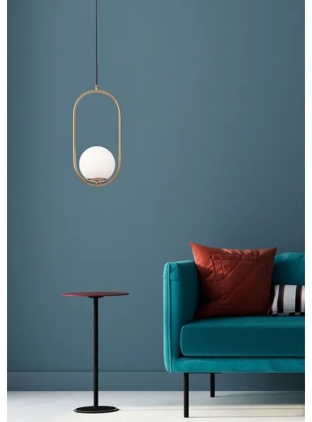 Redo 01-2624 - Lampadario a sospensione con filo NIVA 1xE14/28W/230V