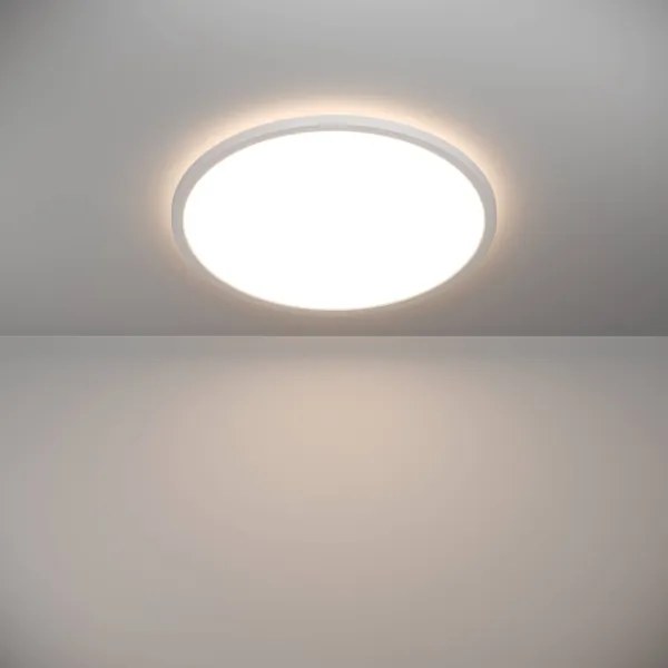 Eglo 901448 - Plafoniera LED da esterno ROVITO 16,8W/230V diametro 50cm IP44 bianco