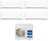 Climatizzatore Condizionatore Haier Quadri Split Inverter serie EXPERT 7+7+9+9 con 4U75S2SR5FA R-32 Wi-Fi Integrato 7000+7000+9000+9000