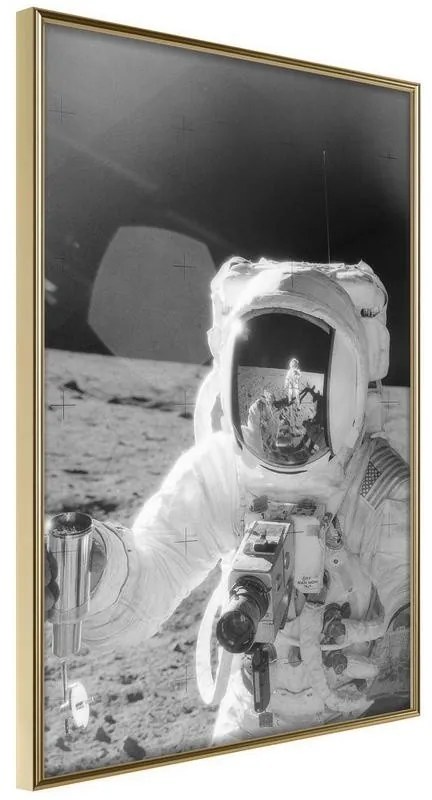 Poster Space Fun Cornice Quadri Cornice d'oro, Larghezza x Altezza Home decor 20x30