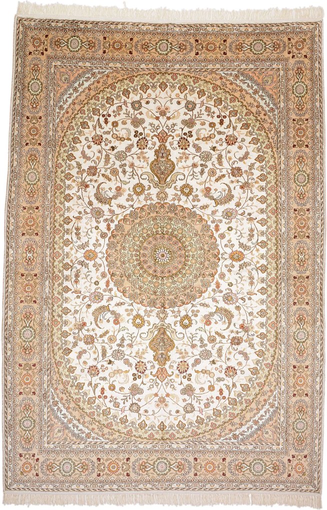 Ghom Tappeto orientale 190x280 (Cina) Annodato A Mano