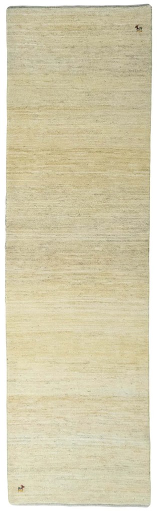 Gabbeh Tappeto 300 x 90 Beige (Iran) Annodato A Mano