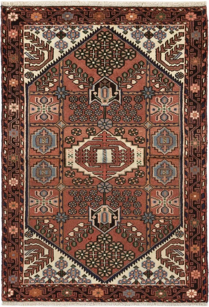 Shiraz Tappeto persiano 100x150 (Iran) Annodato A Mano