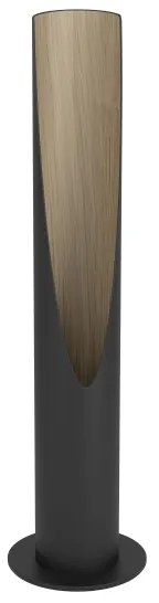 Eglo 901734 - Lampada da tavolo LED BARBOTTO 1xGU10/4,5W/230V 3000K nero/marrone