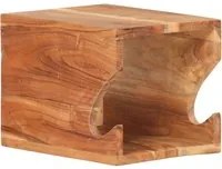 Supporto Bicicletta da Parete 35x25x25 cm in Legno di Acacia cod mxl 63059