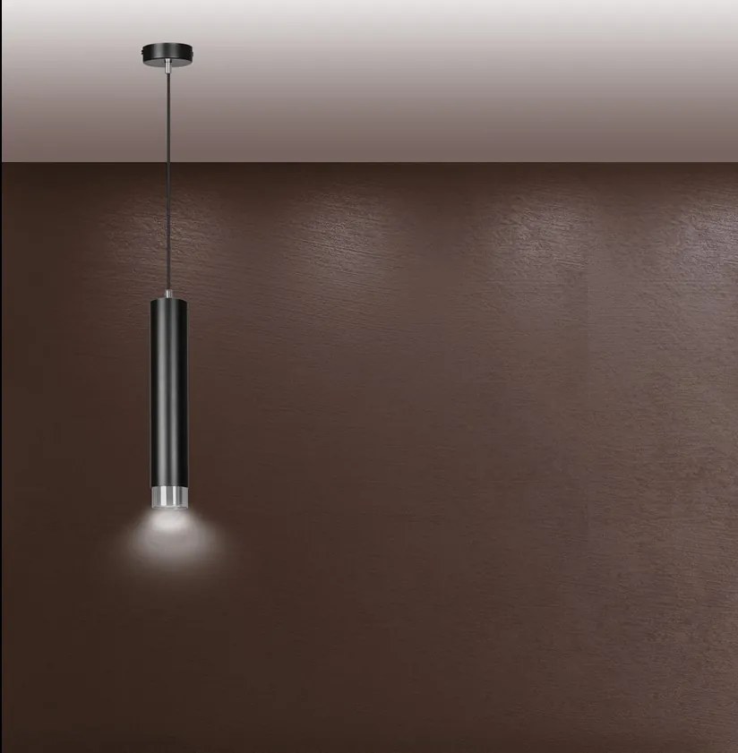 Lampada a Sospensione in Acciaio KIBO 1 GU10