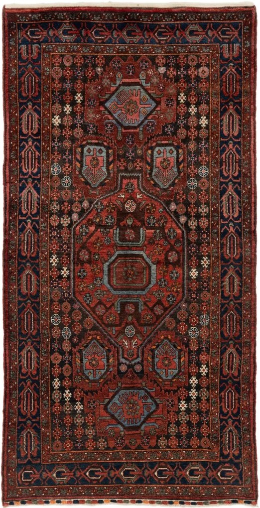 Persian Tappeto 240x130 (Iran) Annodato A Mano