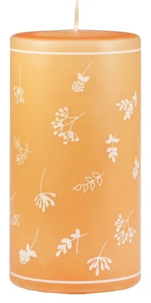 Candela gialla, tempo di combustione 87 h Fleur - Unipar