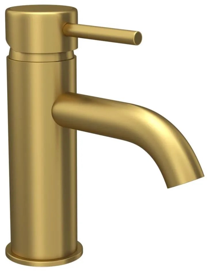 BATH DELUXE 28-005-01-70-04 -Rubinetto del lavandino DRAGOR 15,6 cm pettinato ottone