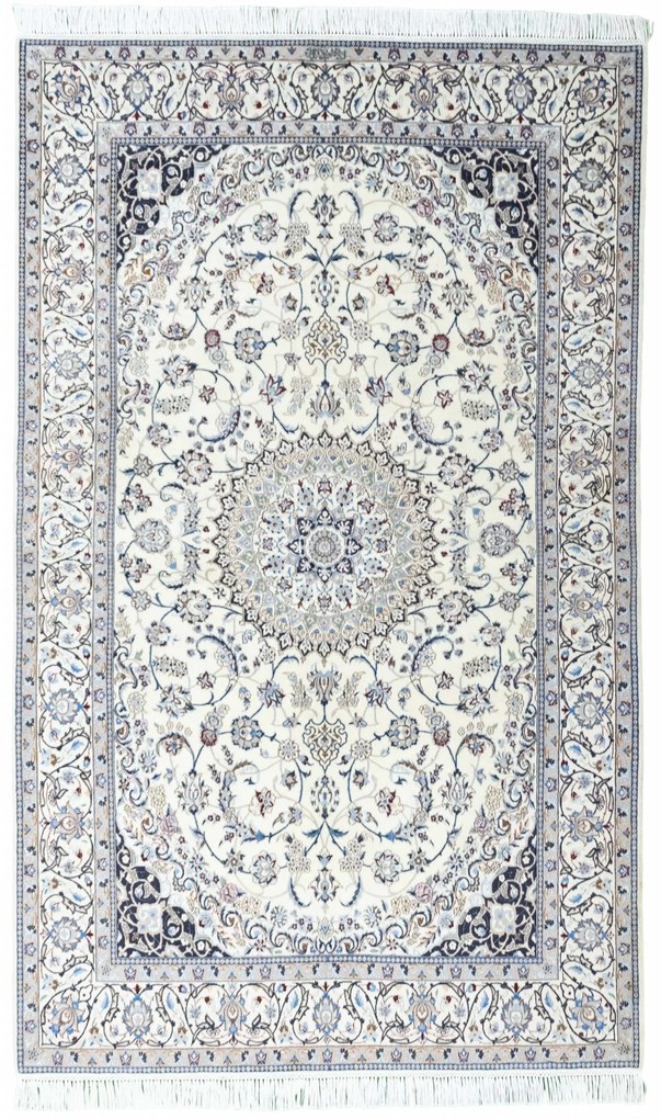 Nain Tappeto 150 x 240 Beige (Iran) Annodato A Mano