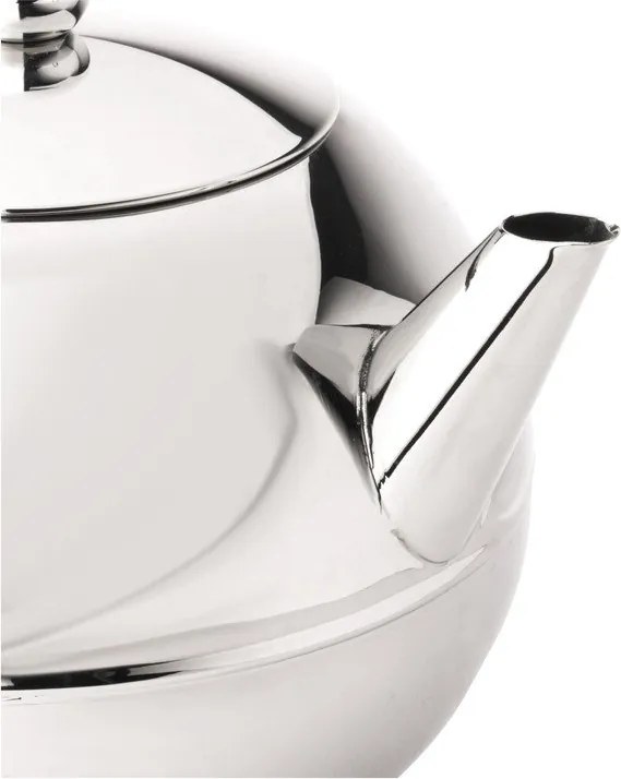 Teiera argentata in acciaio inox 1,2 l Bella Ronde – Bredemeijer