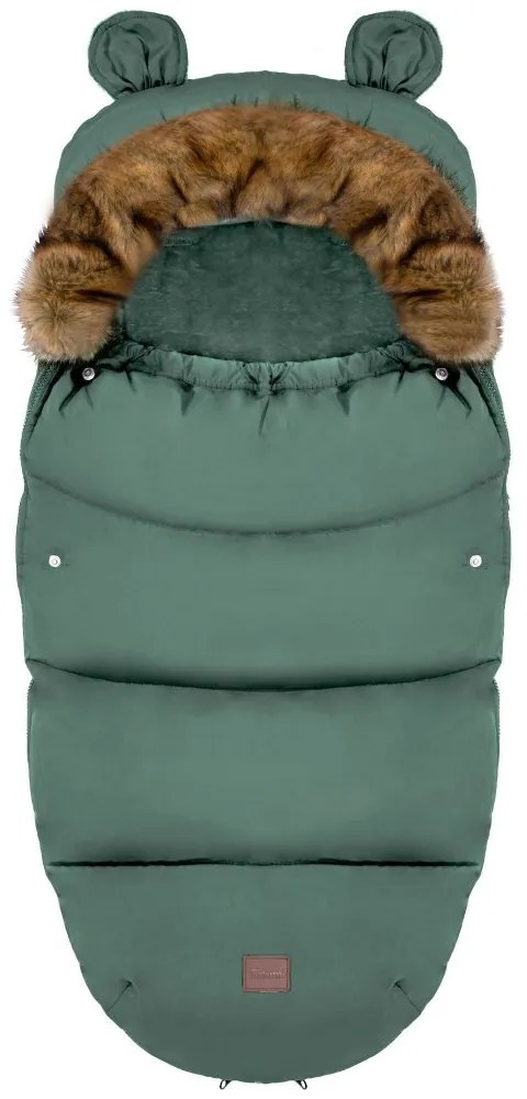 Bavaglino Teddy in menta scura