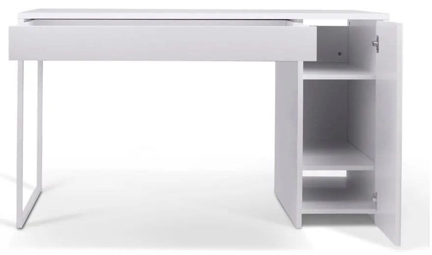 Tavolo da lavoro bianco Prado - TemaHome