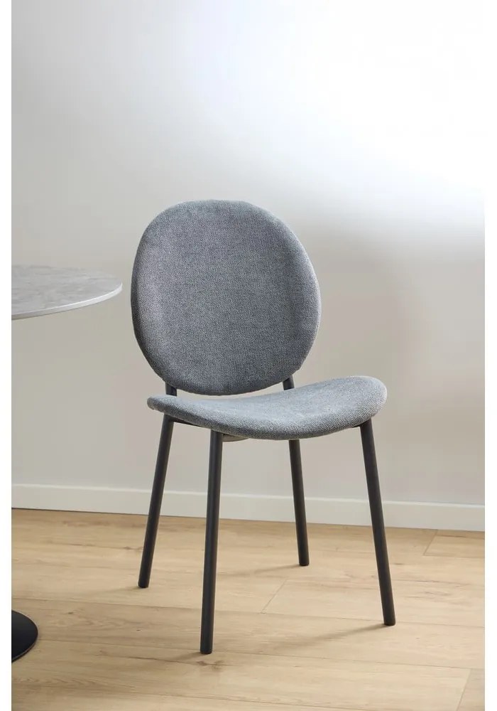 Sedia da pranzo color antracite Cliff – Actona