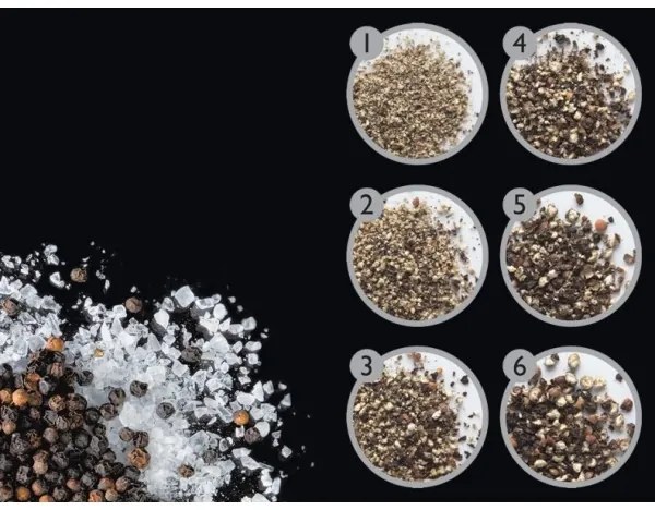 Cole&Mason - Set di macinini per sale e pepe DERWENT 2 pezzi 19 cm antracite