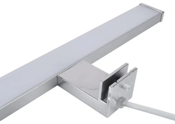 Illuminazione a LED per specchi da bagno ELBA LED/8W/230V 4000K 40 cm IP44 cromo