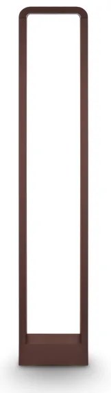 Brilagi - Lampada LED da esterno BARI LED/7W/230V 3000/4000/6000K marrone IP54 80 cm