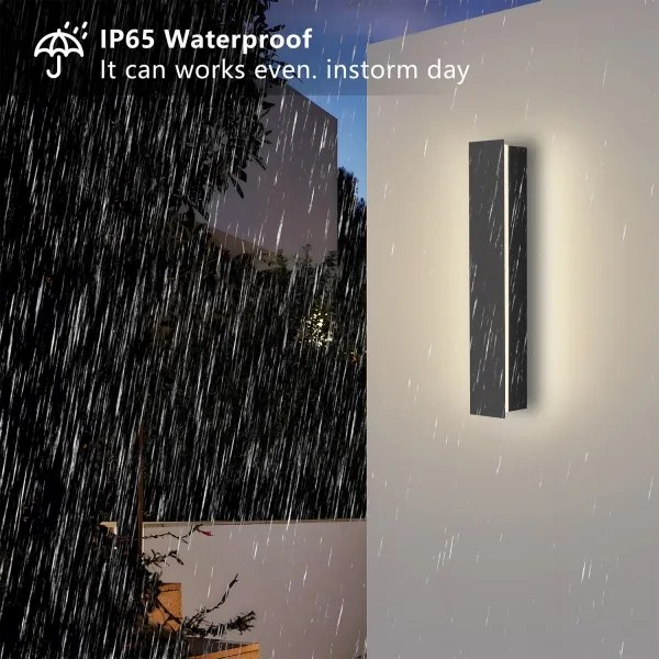 Brilagi - Applique da esterno LINEAR LED/8W/230V 4000K IP65 antracite