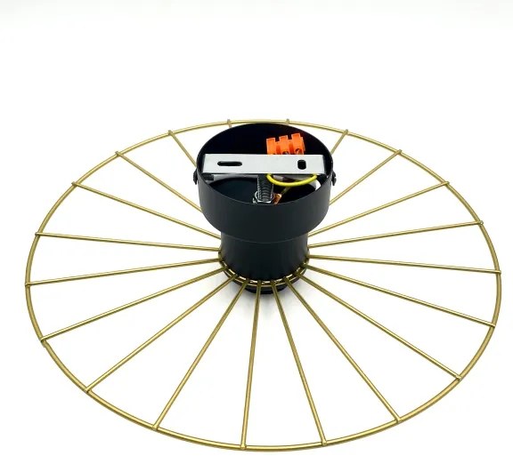 Applique MONTANA 1xE27/15W/230V diametro 30 cm oro