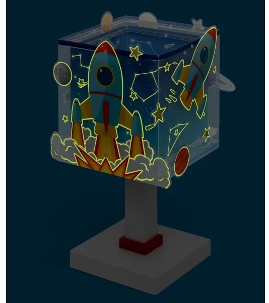 Dalber 63351N - Lampada LED per bambini ROCKET 1xG4/4W/230V multicolore