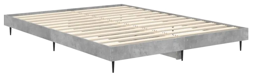 Giroletto grigio cemento 135x190 cm in legno multistrato