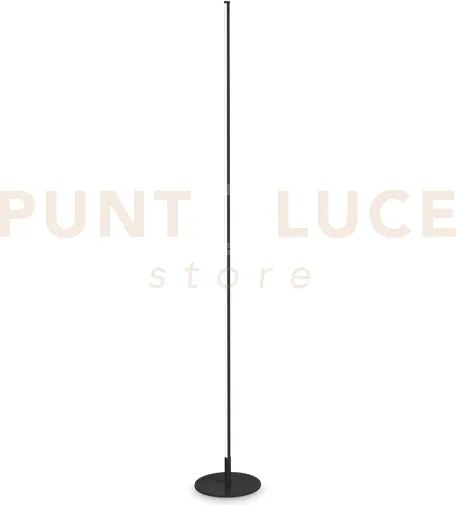 Yoko lampada da terra led 3000k 16w 1250 lm nera