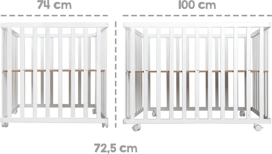 Box grigio 100x75 cm - Roba